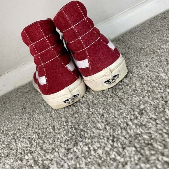 Vans ALYX White/Red Sneakers - Picture 4 of 6